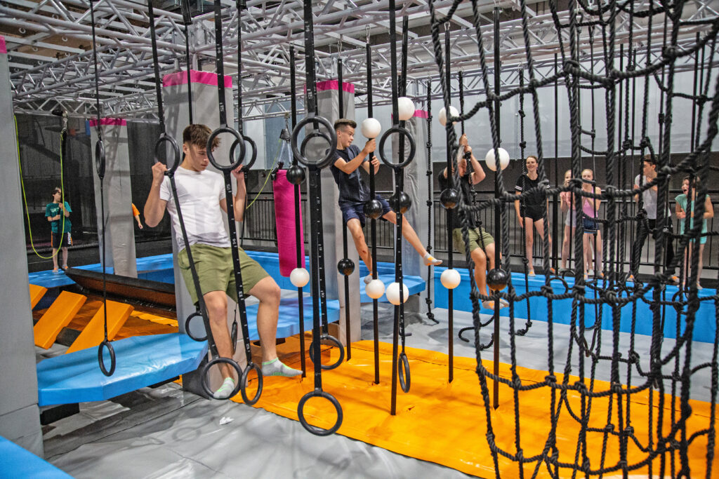 MAXXarena Trampolin Ninja Parcours